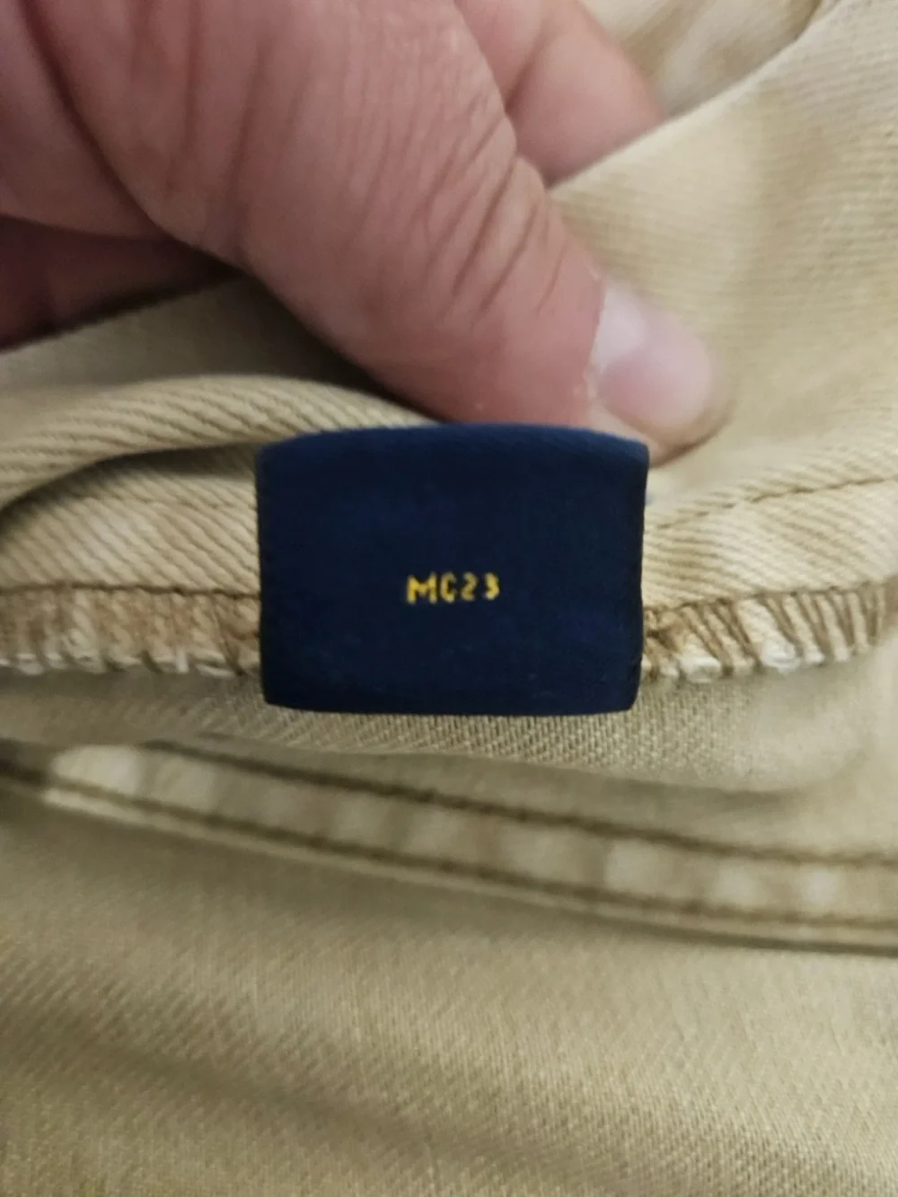 Rugby Ralph Lauren Tan Carpenter-Style Vintage Chinos‎ with Patch